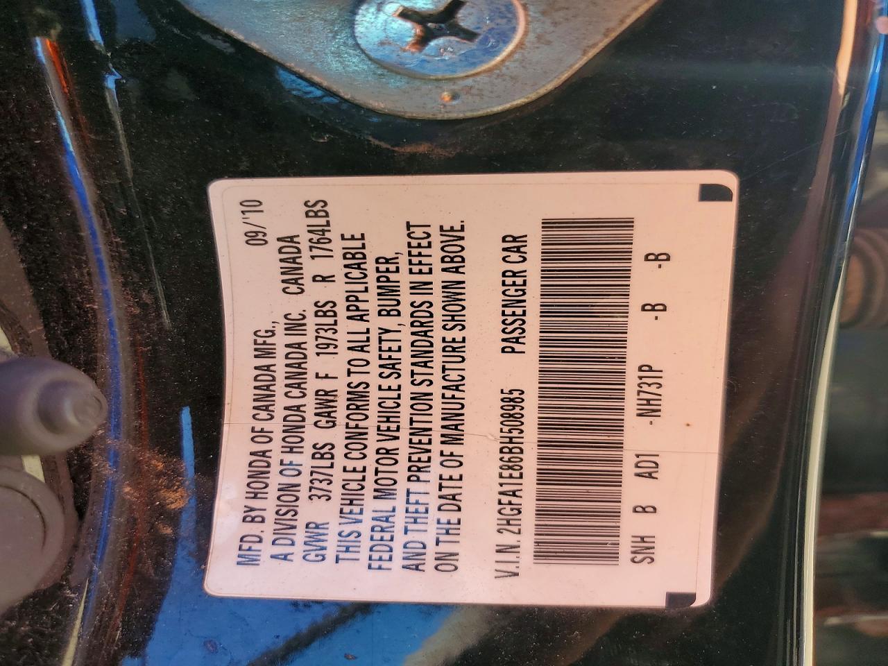 2011 HONDA CIVIC
