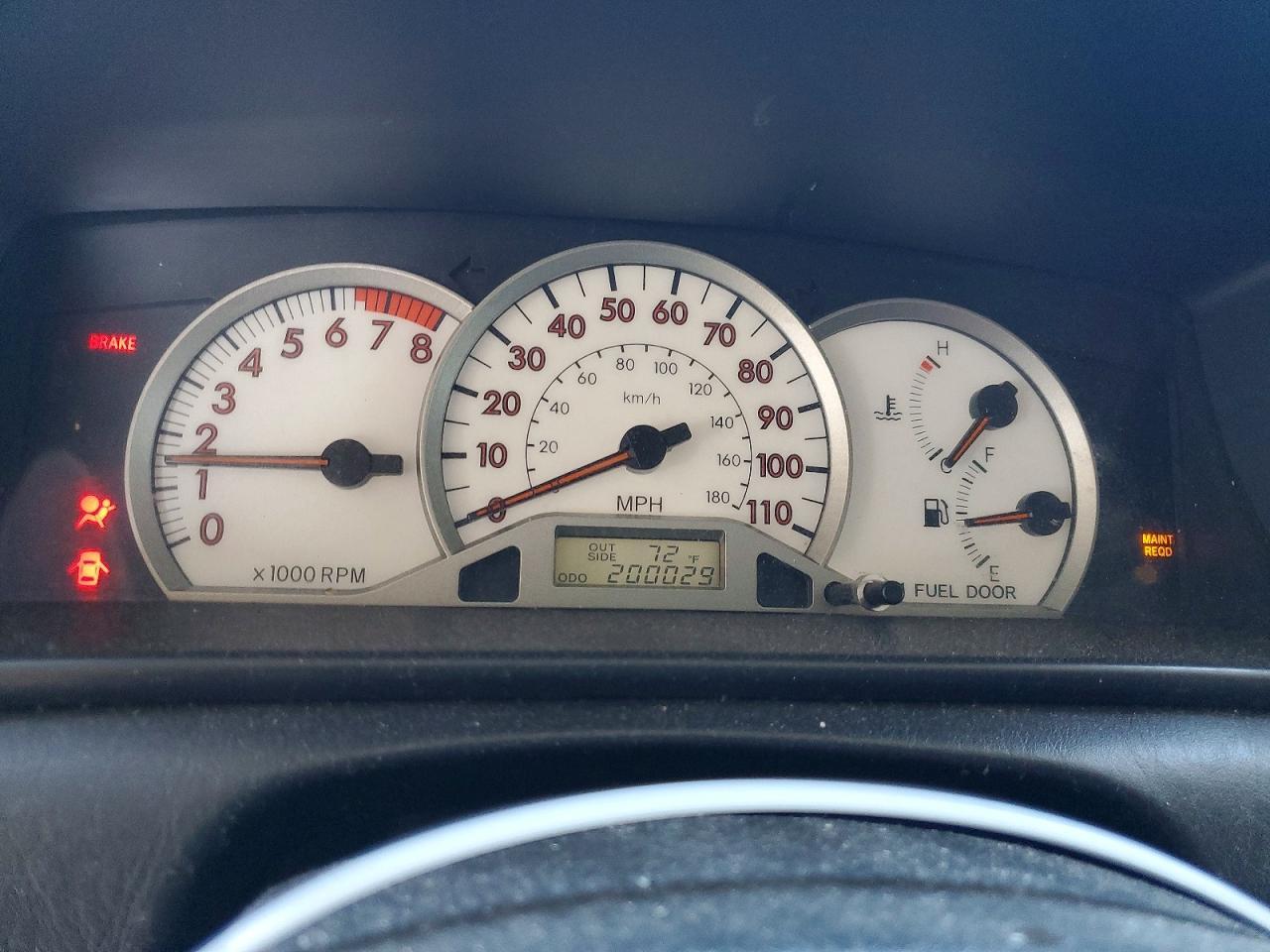 2007 TOYOTA COROLLA