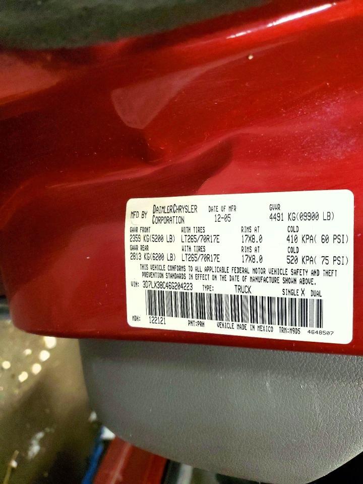 2006 DODGE Ram 3500