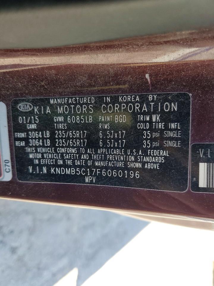 2015 KIA SEDONA