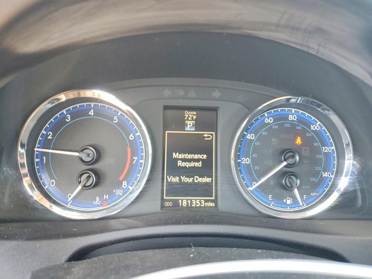 2017 TOYOTA COROLLA