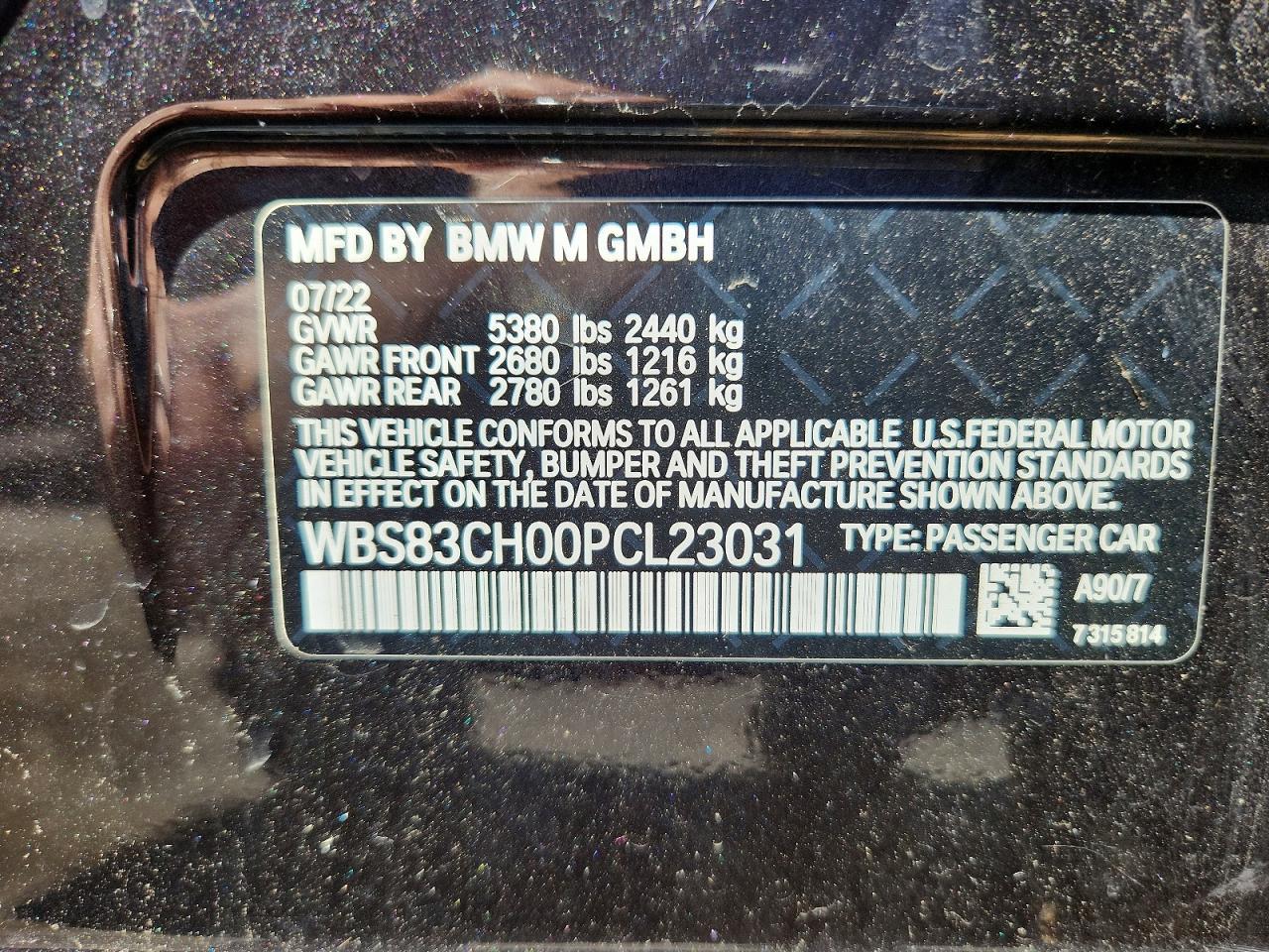 2023 BMW M5