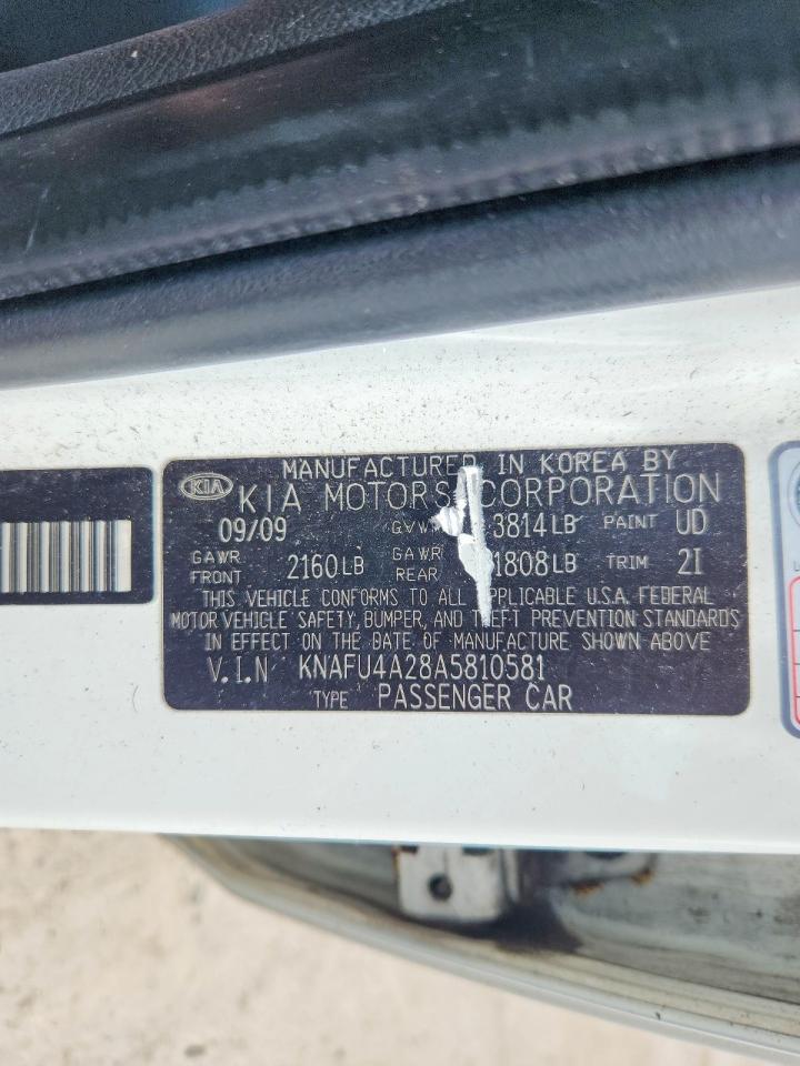 2010 KIA FORTE
