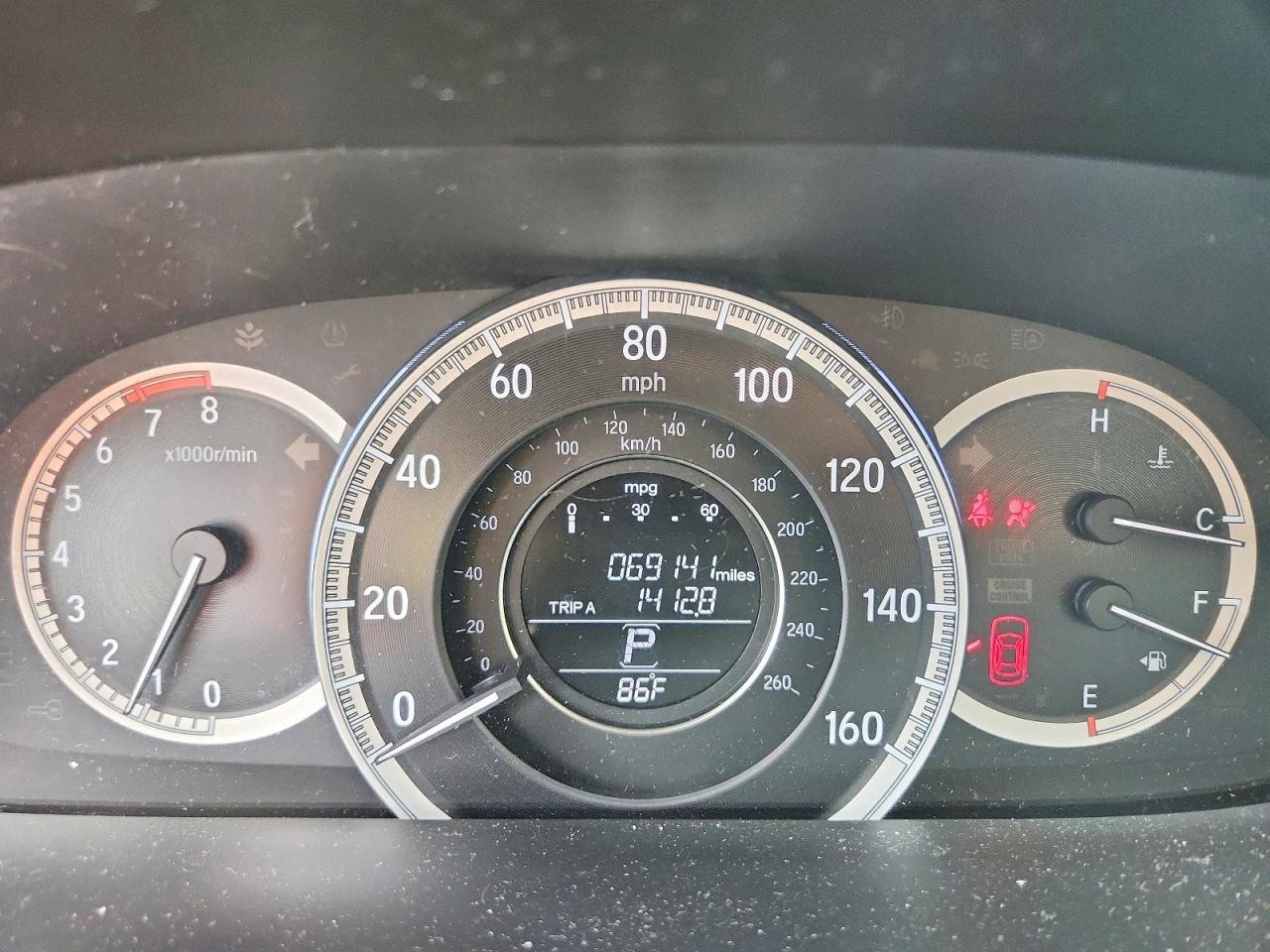 2016 HONDA ACCORD