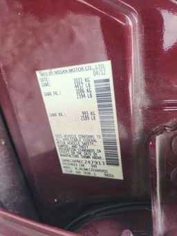 2012 NISSAN ALTIMA