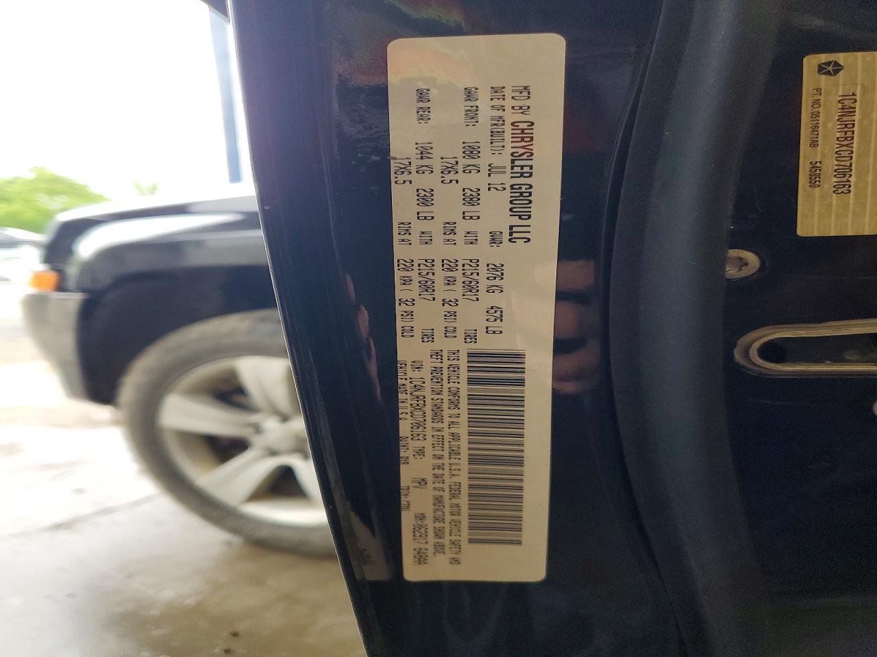 2012 JEEP PATRIOT