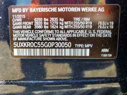 2016 BMW X5