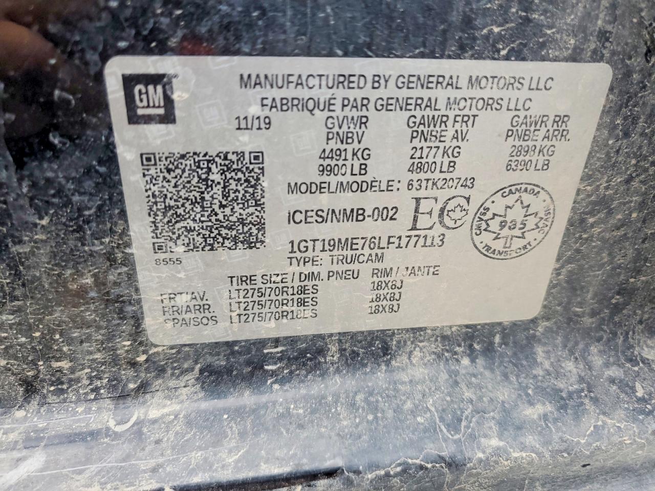 2020 GMC Sierra