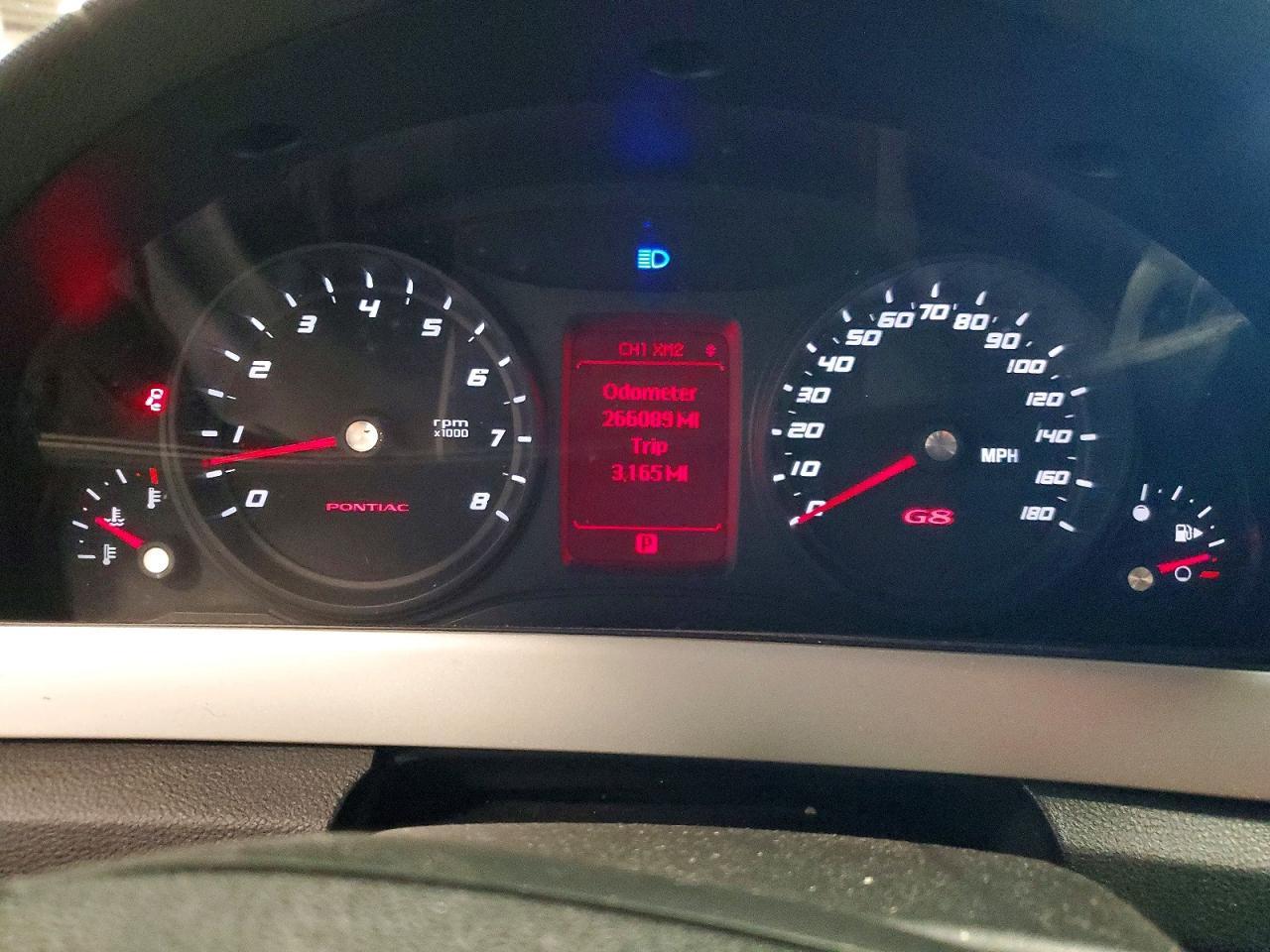 2009 PONTIAC G8