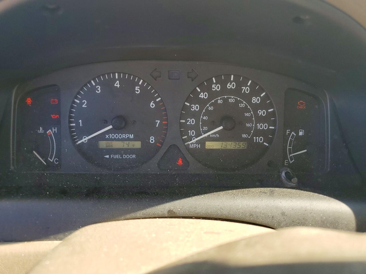 2001 TOYOTA COROLLA