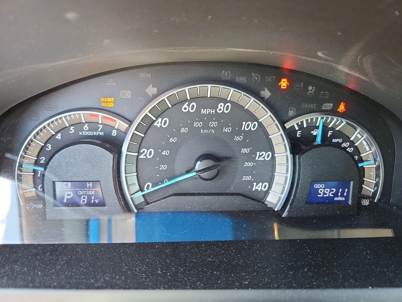 2014 TOYOTA CAMRY