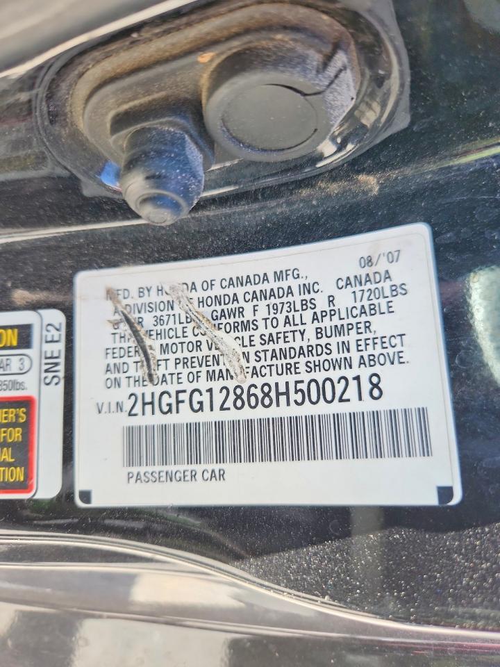 2008 HONDA CIVIC