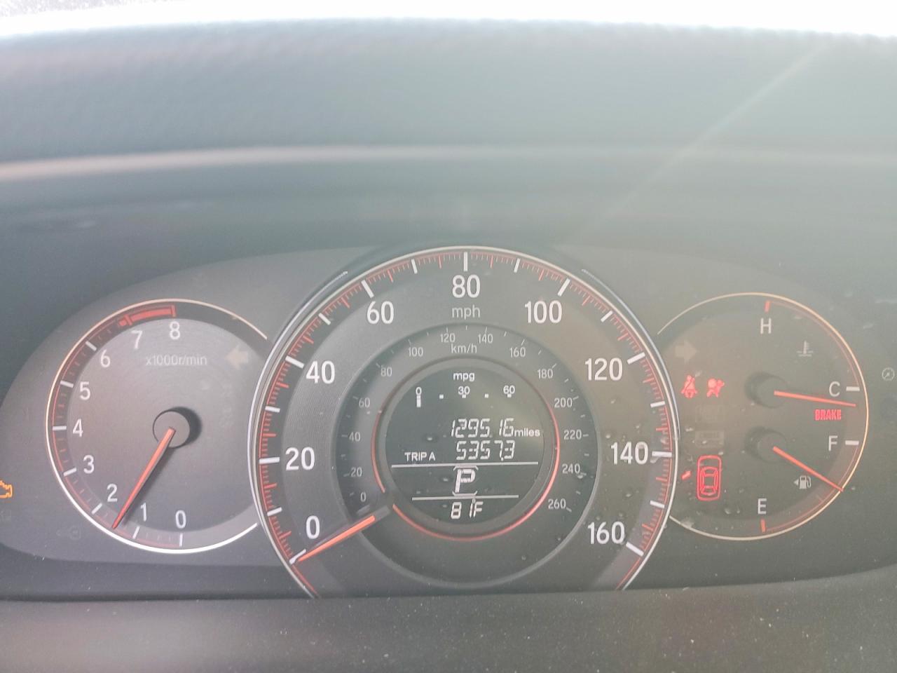 2016 HONDA ACCORD