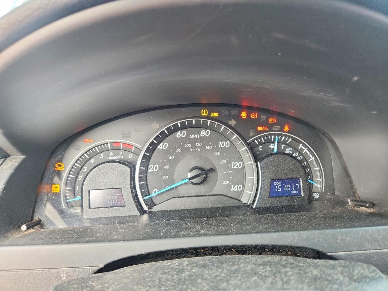 2014 TOYOTA CAMRY