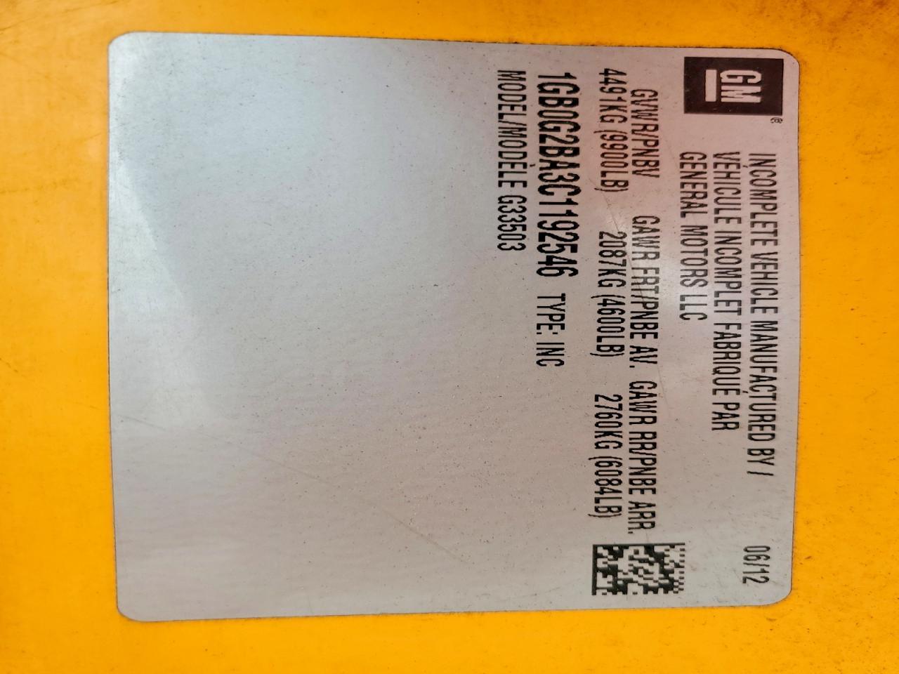 2012 THOMAS Minotour G3500