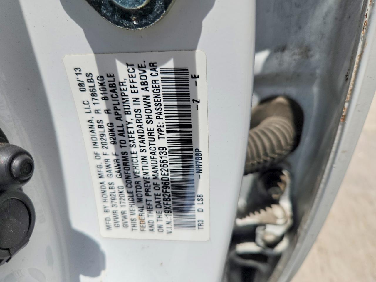 2013 HONDA CIVIC