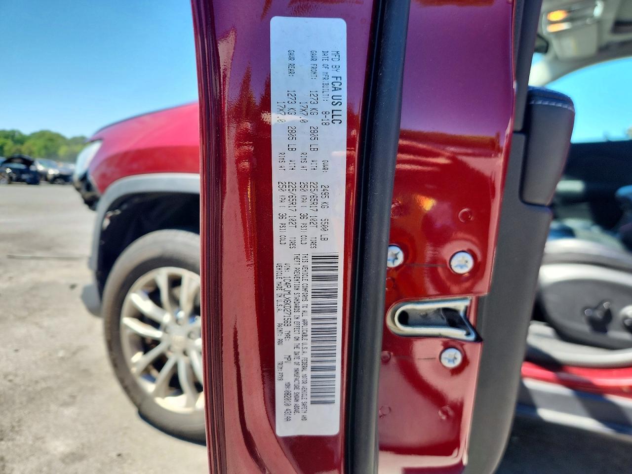 2019 JEEP CHEROKEE