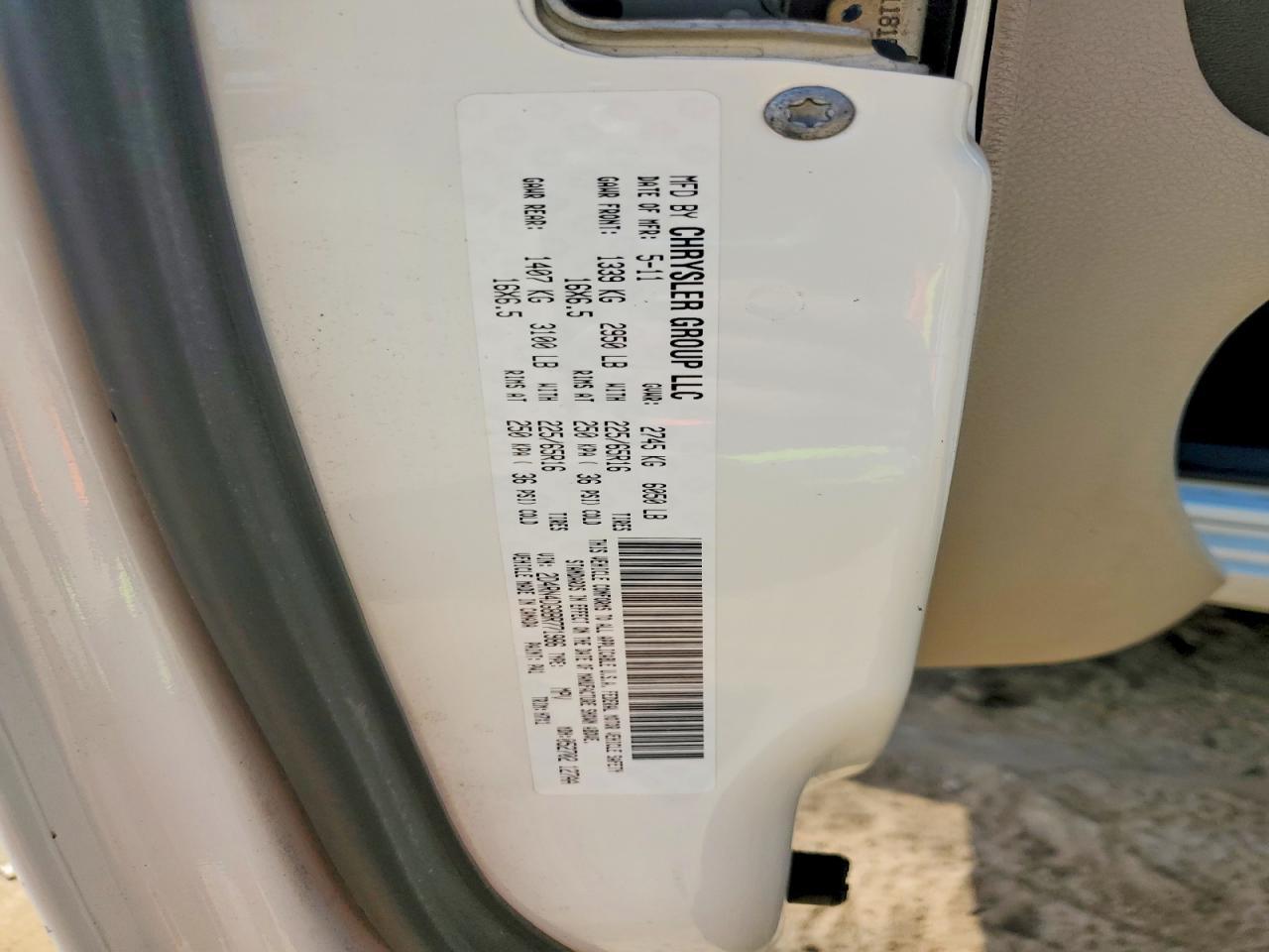 2011 DODGE GRAND CARAVAN