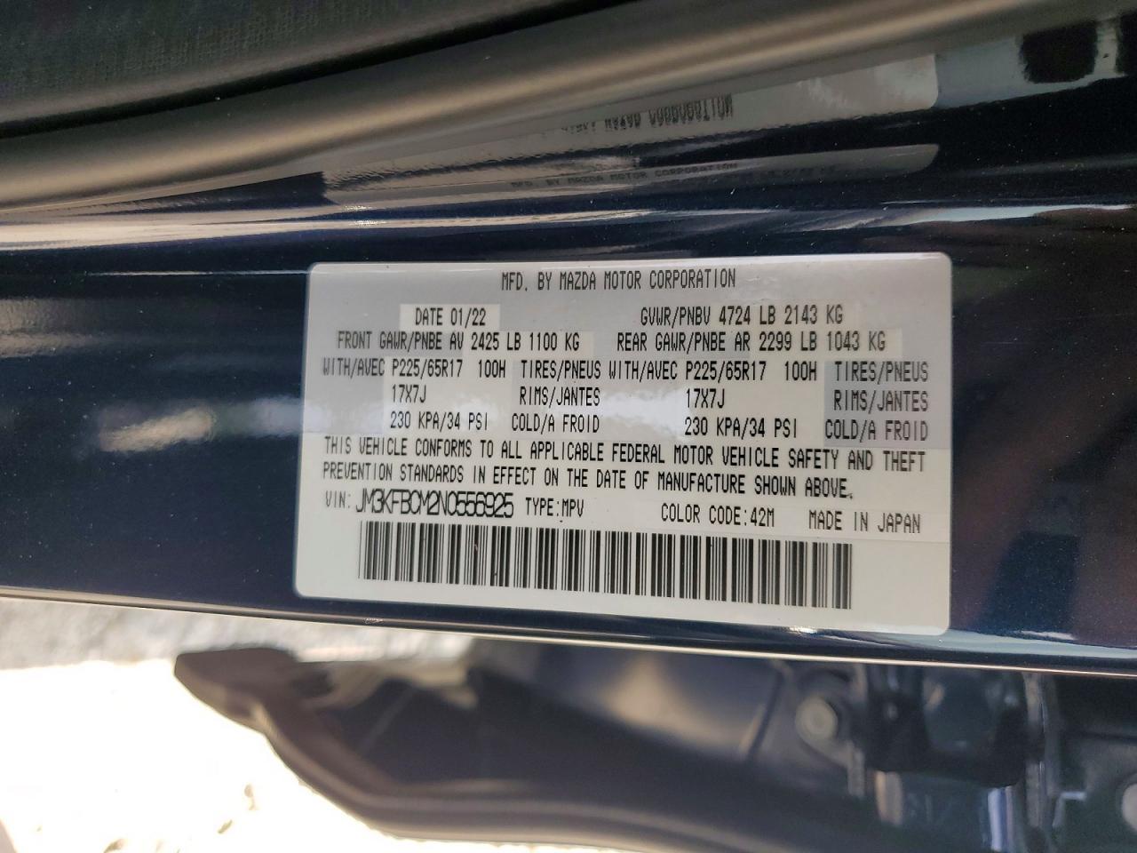 2022 MAZDA CX-5