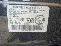2012 INFINITI EX35