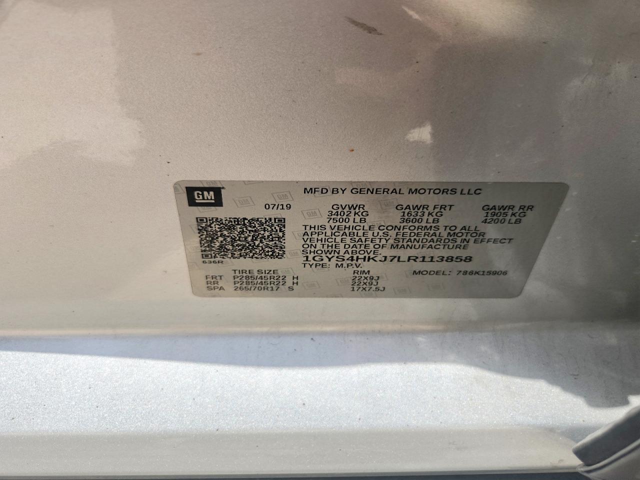 2020 CADILLAC Escalade ESV