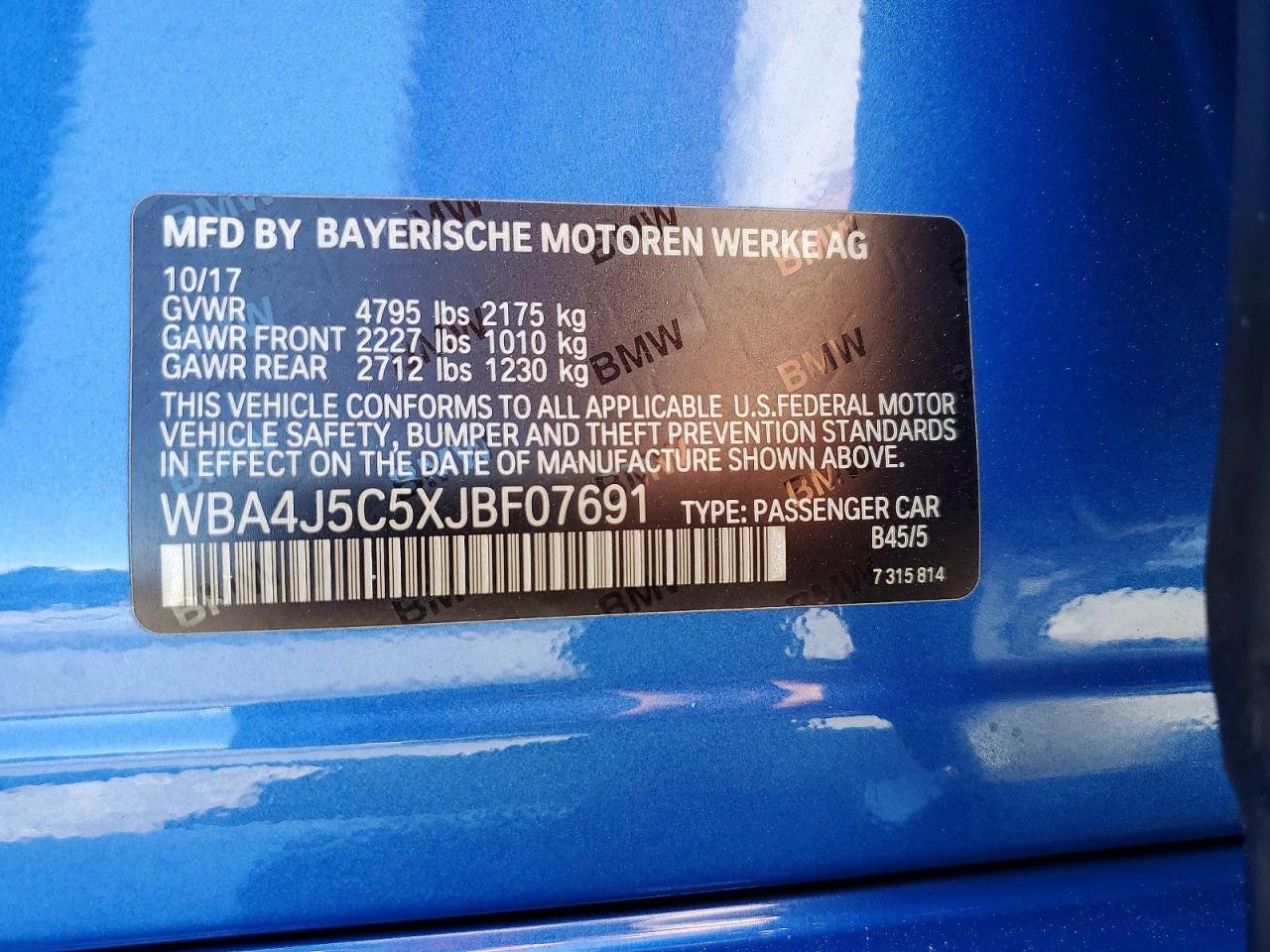 2018 BMW 4 Series