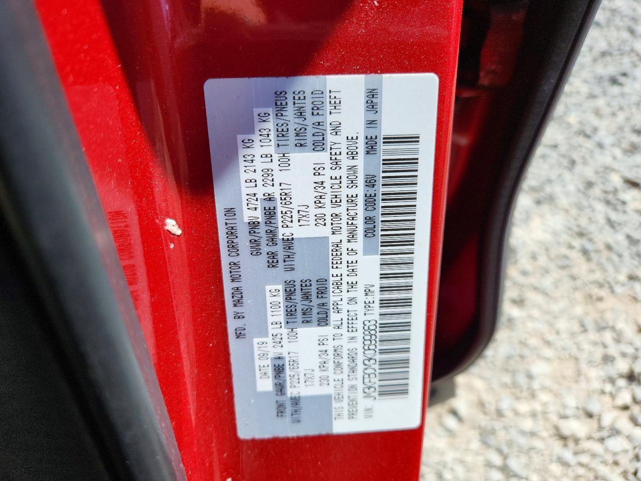 2019 MAZDA CX-5