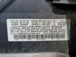 2012 HONDA FIT