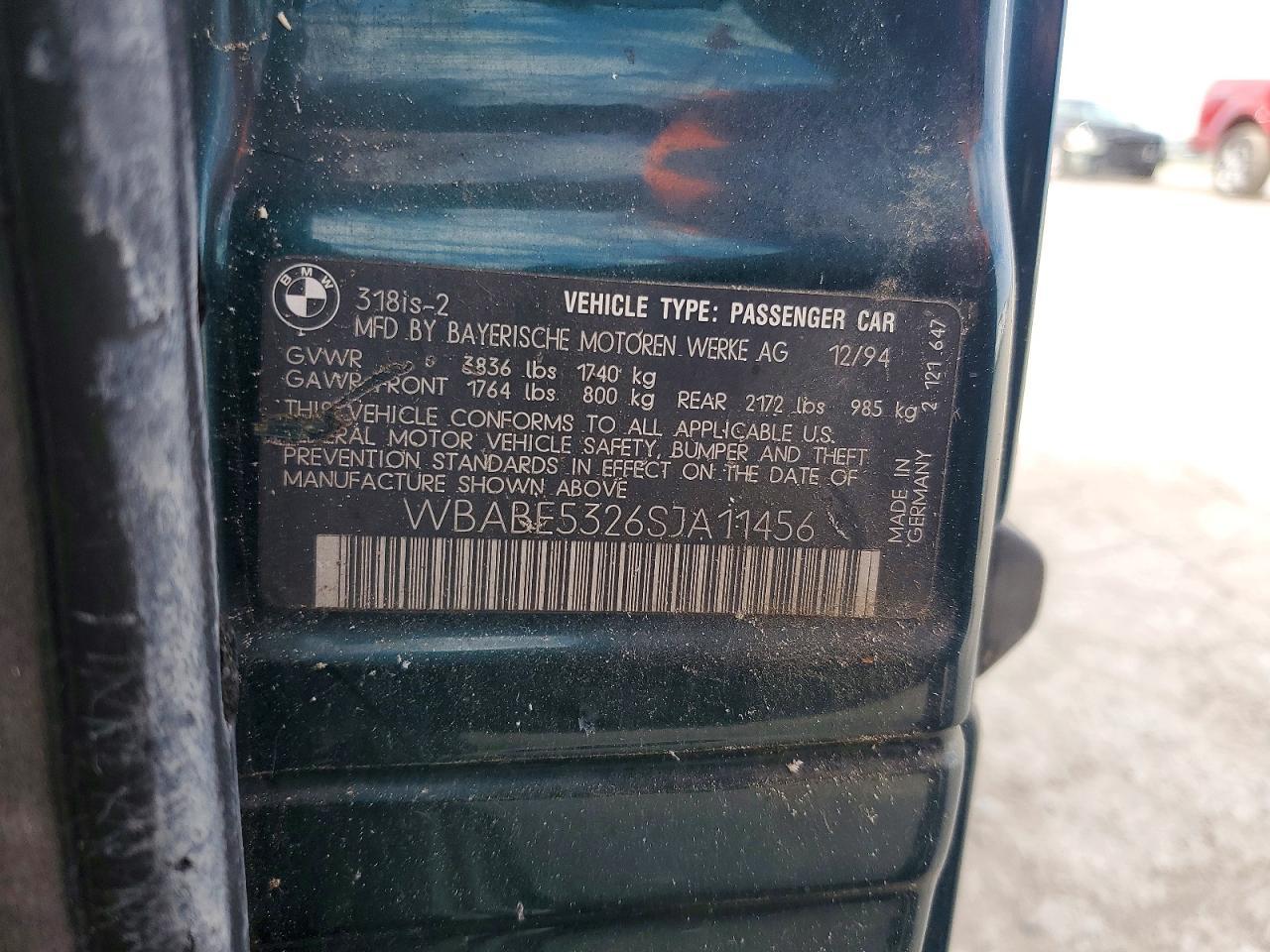 1995 BMW 3 SERIES