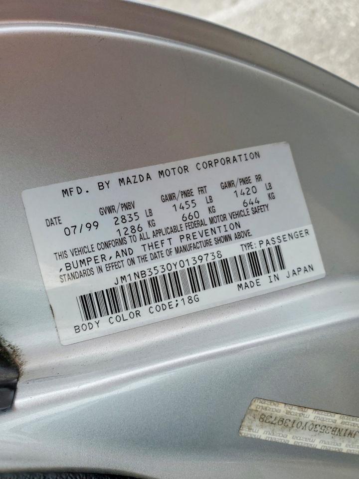2000 MAZDA MX-5 Miata