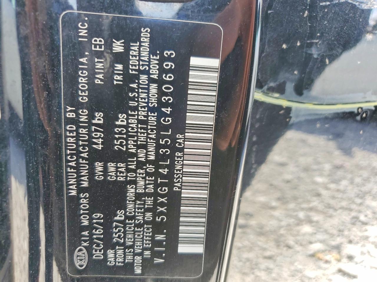 2020 KIA OPTIMA
