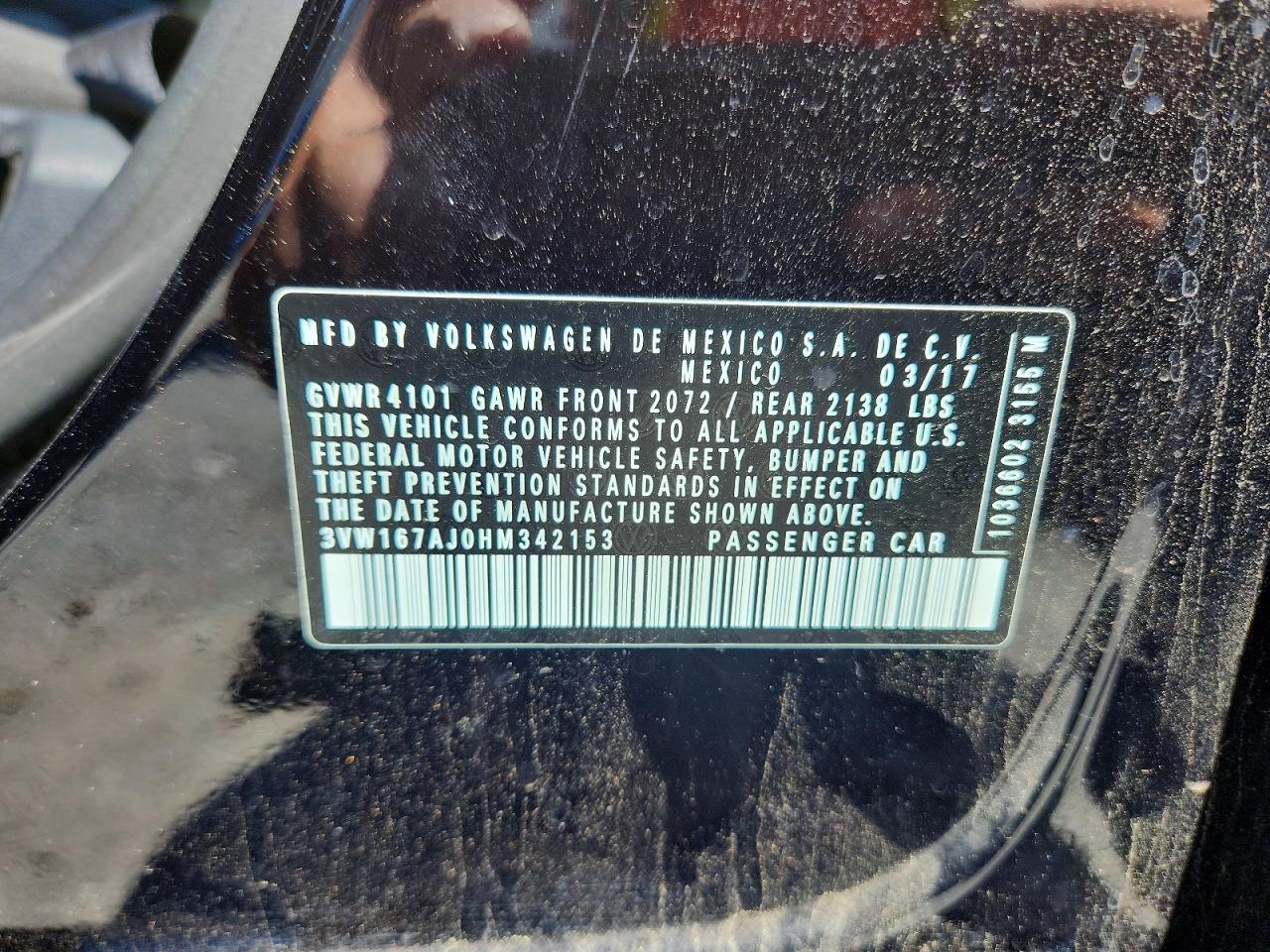 2017 VOLKSWAGEN JETTA