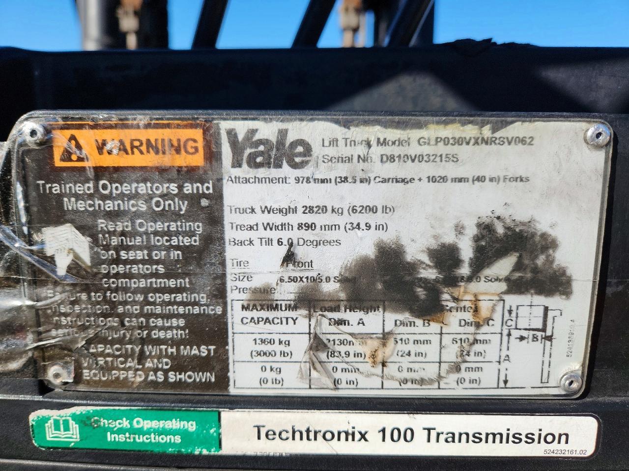 2018 YALE Unknown