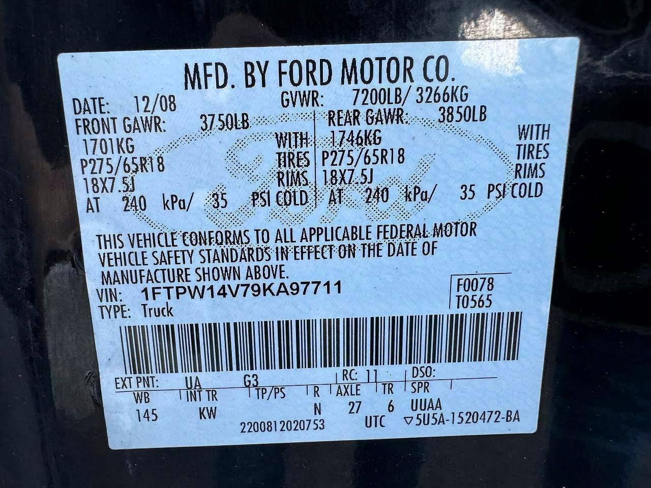 2009 FORD F-150 Lightning