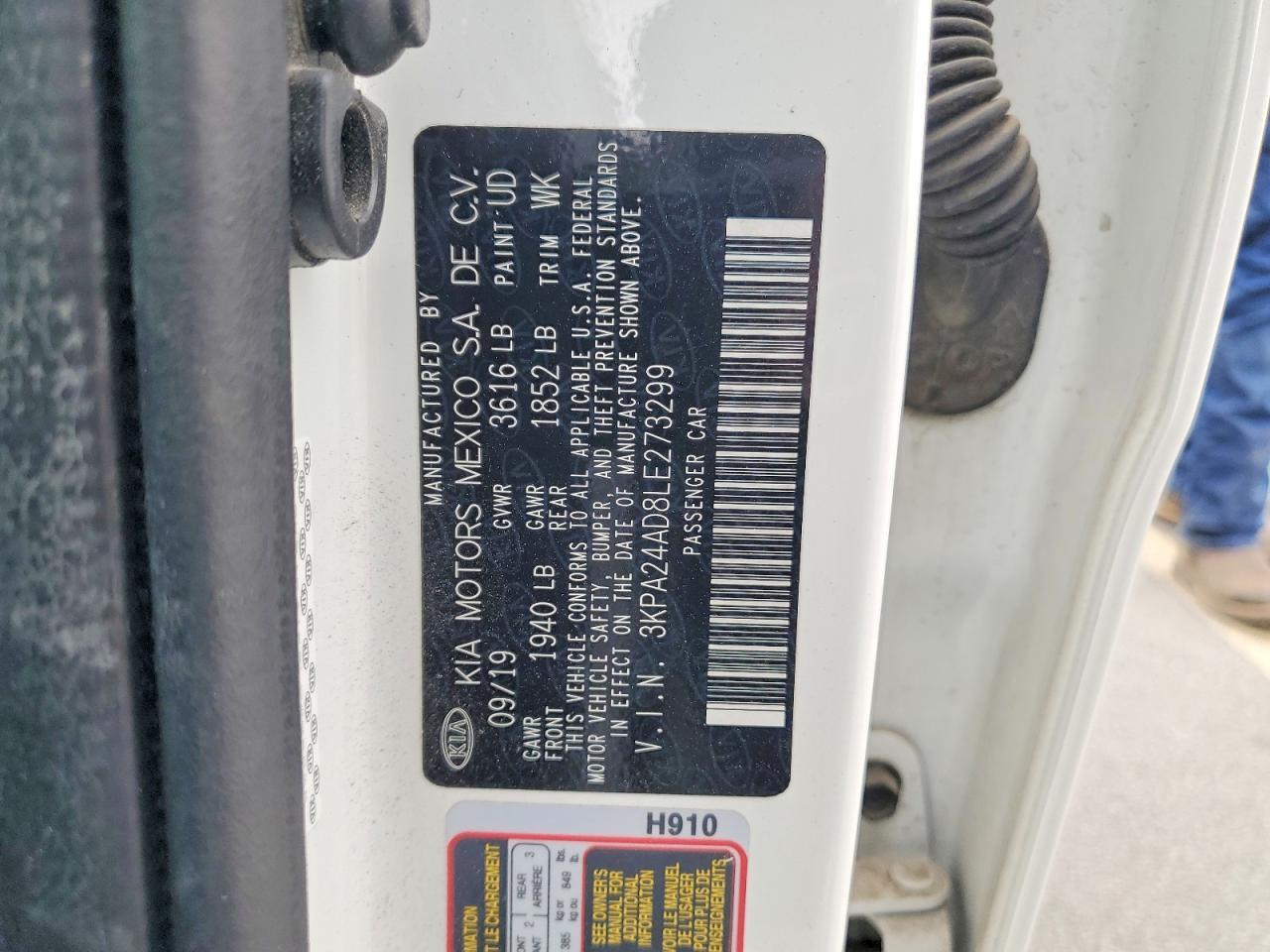2020 KIA RIO