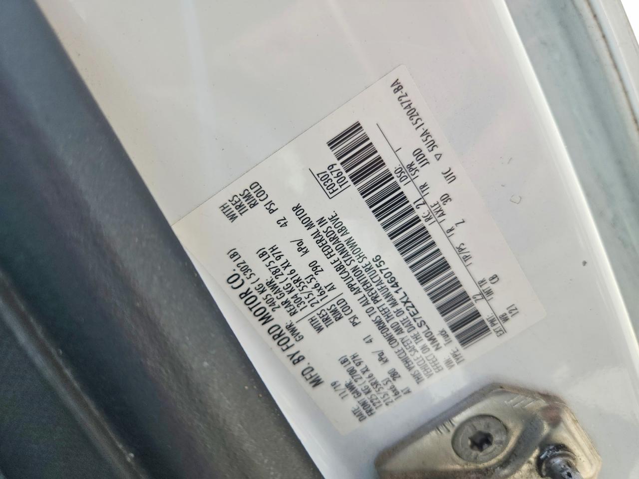 2020 FORD TRANSIT CONNECT