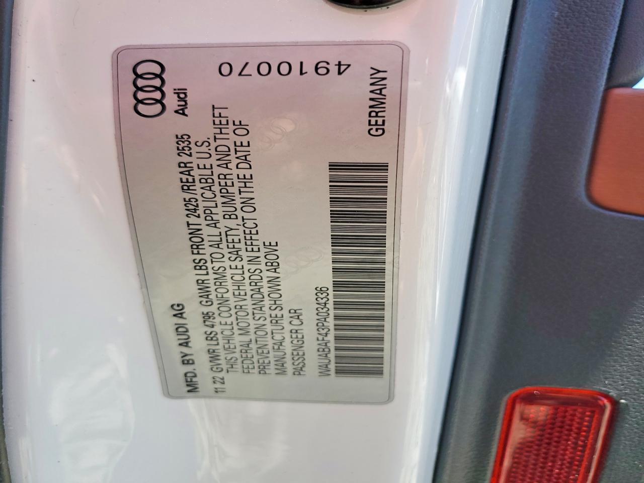 2023 AUDI A4