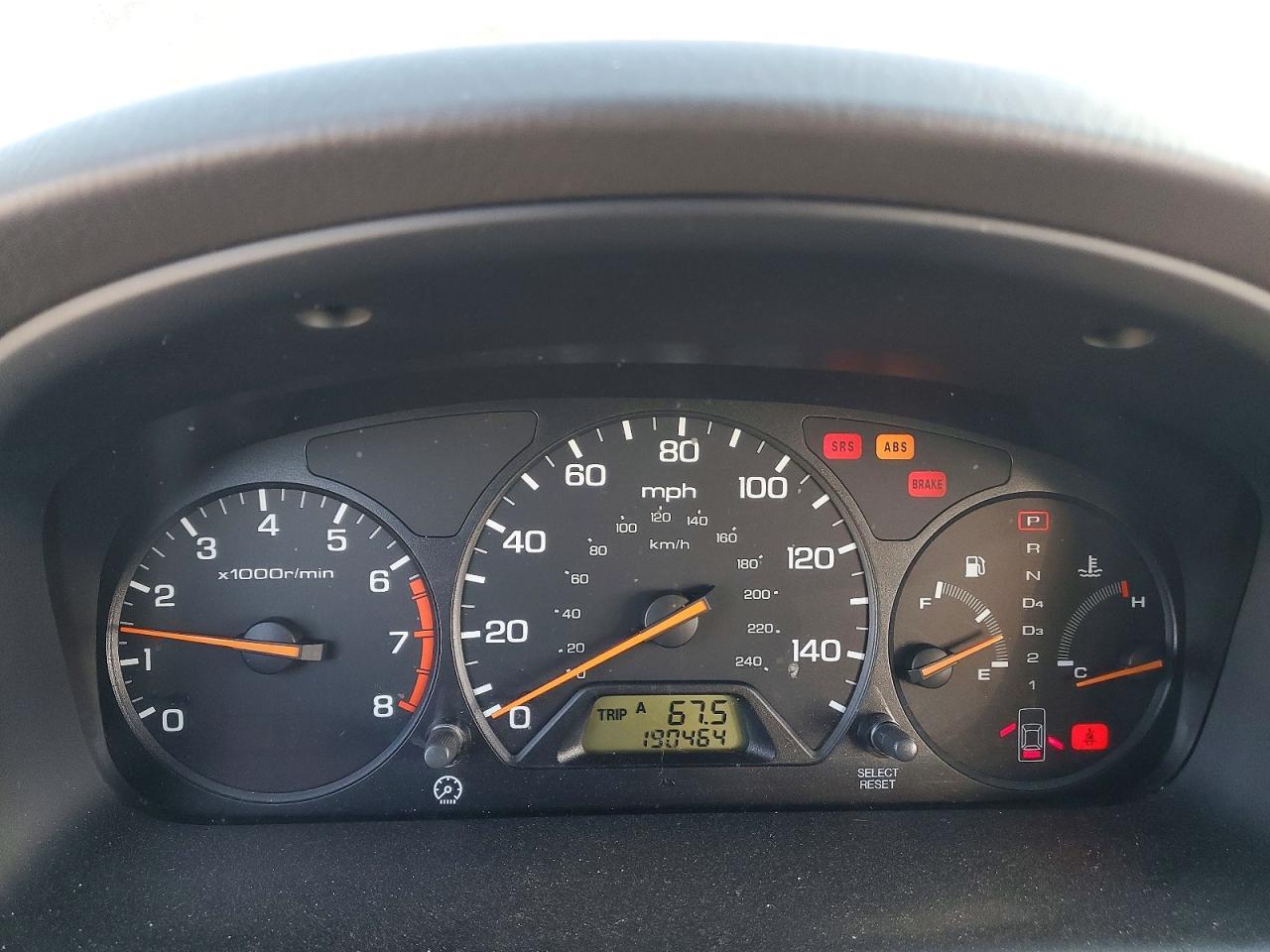 2001 HONDA ACCORD
