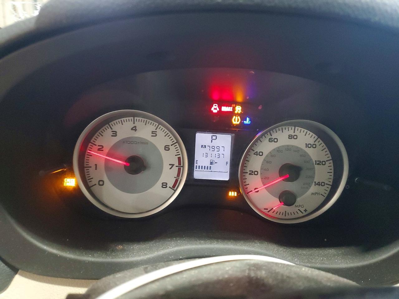 2012 SUBARU IMPREZA