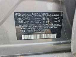 2013 HYUNDAI SONATA
