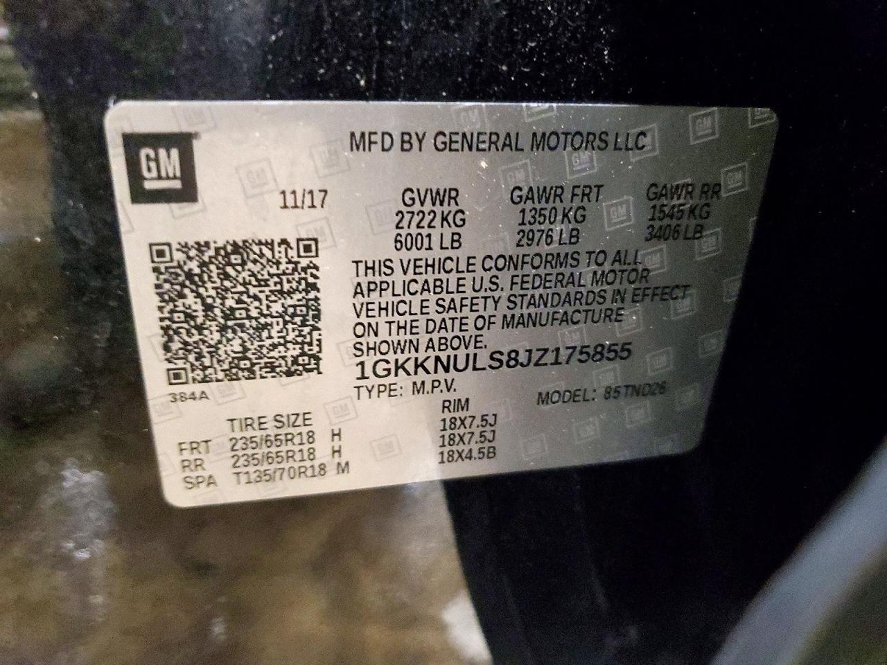 2018 GMC ACADIA