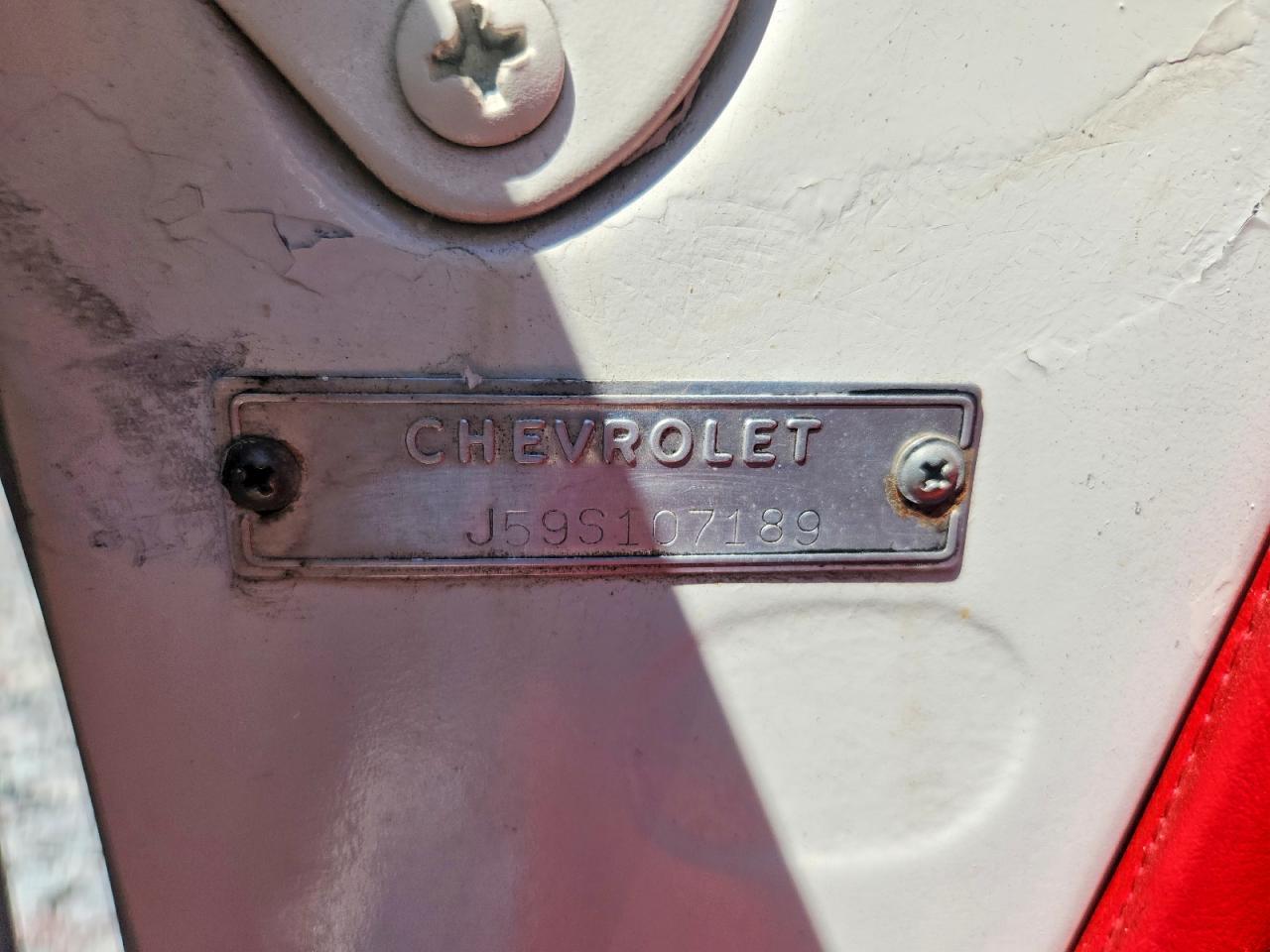 1959 CHEVROLET CORVETTE
