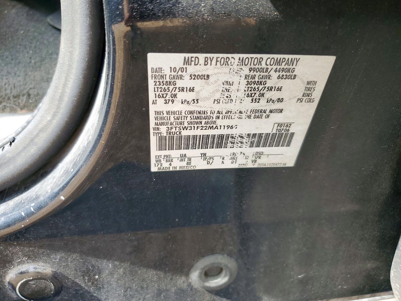 2002 FORD F-350