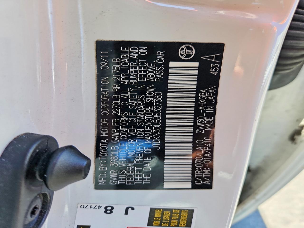 2011 TOYOTA PRIUS