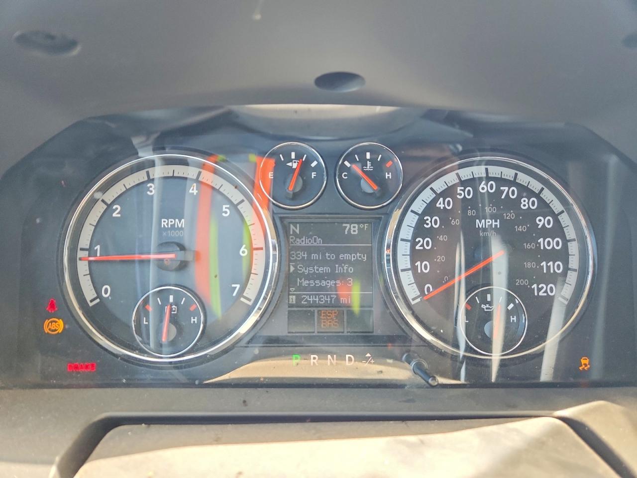 2009 DODGE RAM 1500
