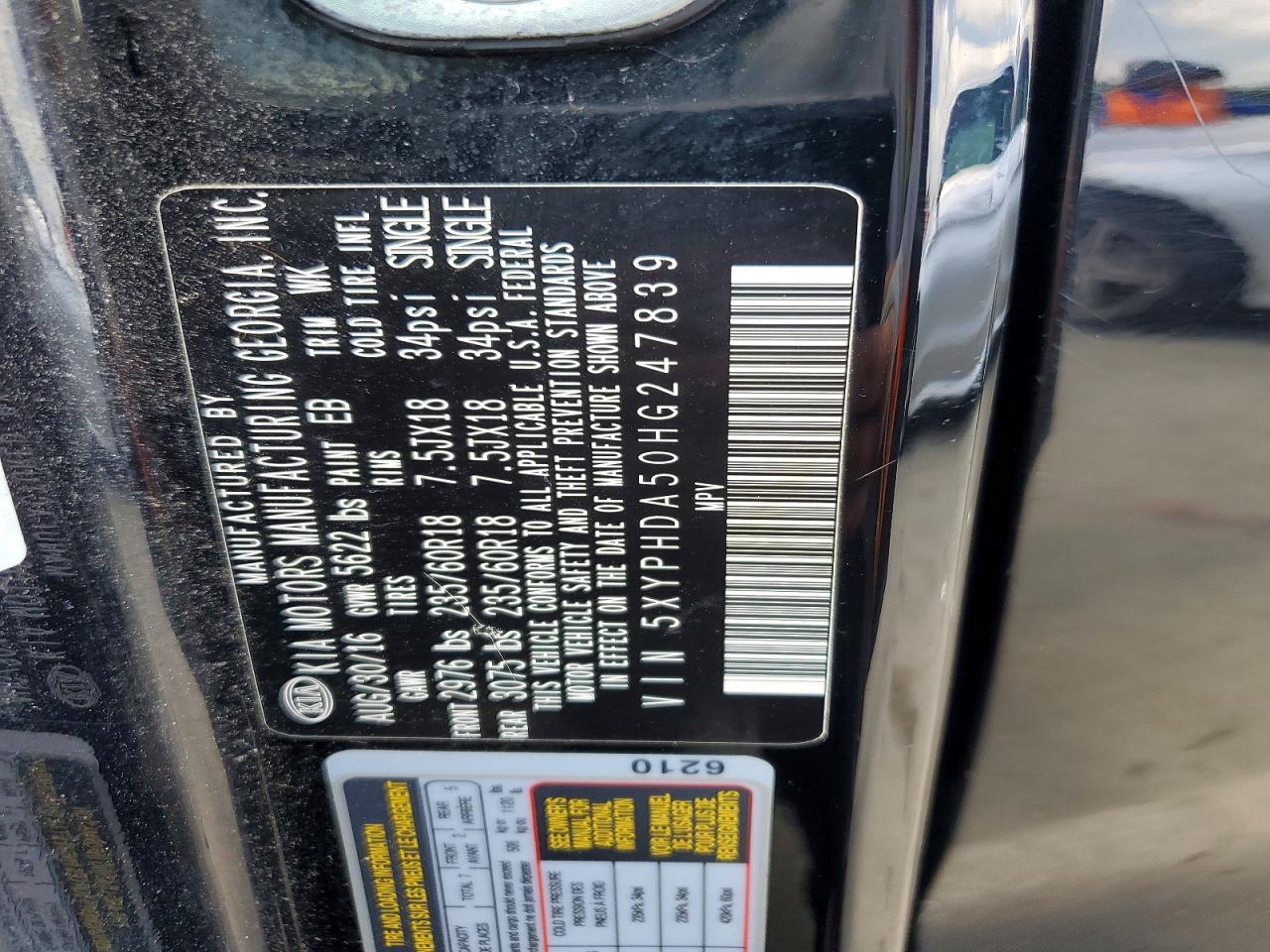 2017 KIA SORENTO