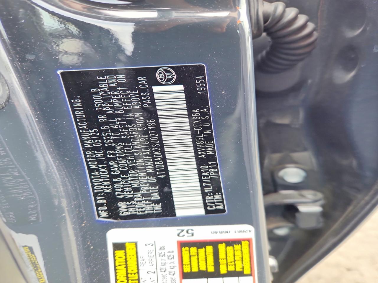 2025 TOYOTA CAMRY