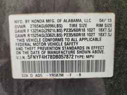 2013 HONDA PILOT