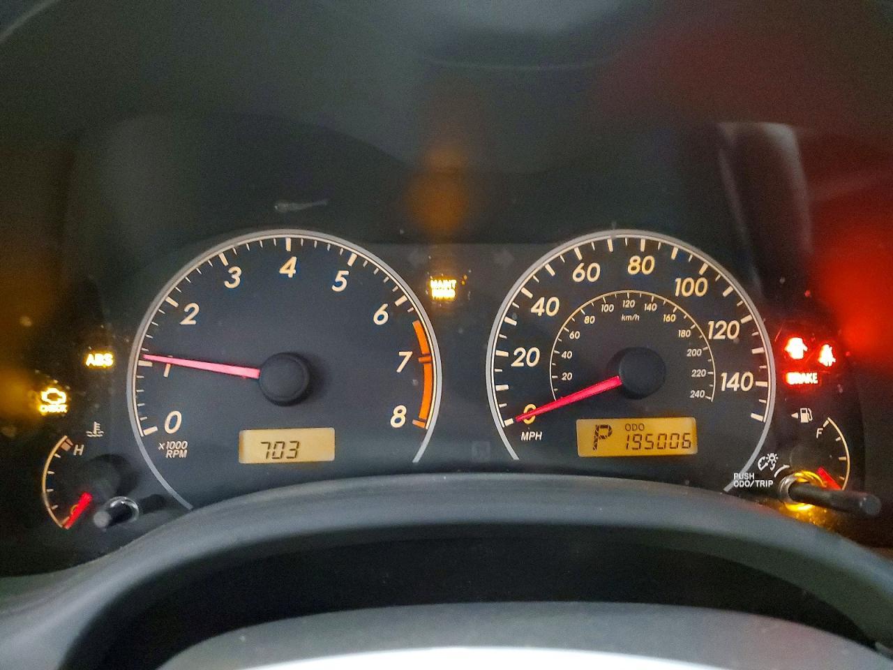 2009 TOYOTA COROLLA