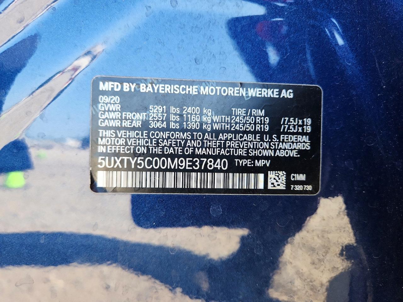 2021 BMW X3